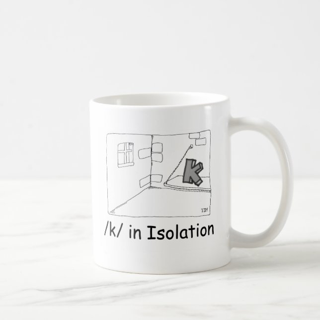 K In Isolation Coffee Mug (Right)
