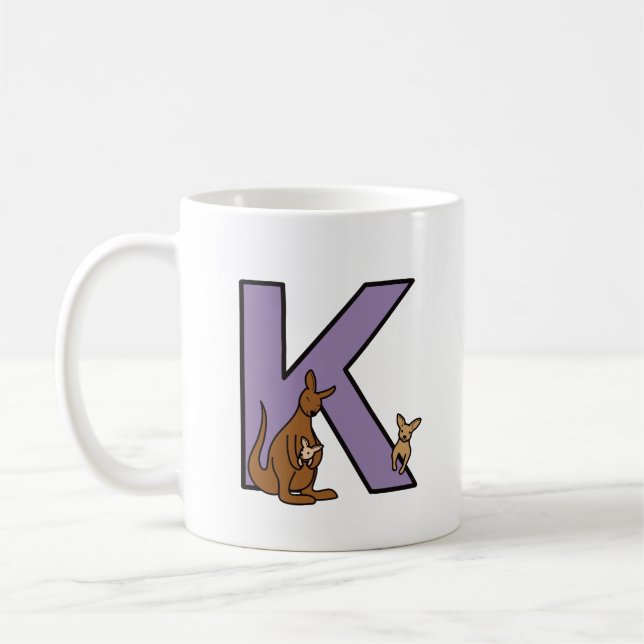 K is for … coffee mug (Left)