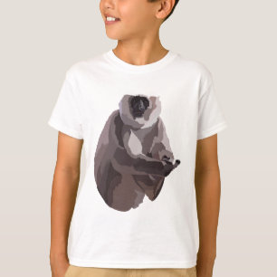 K is for Kashmir Grey Langur T-Shirt