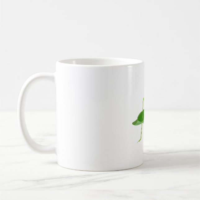 K is for Katydid Coffee Mug (Left)