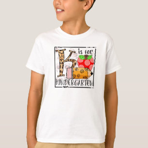 K is for Kindergarten T-Shirt