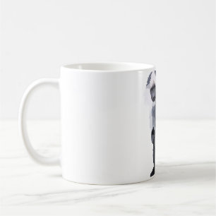 K is for King Colobus Coffee Mug