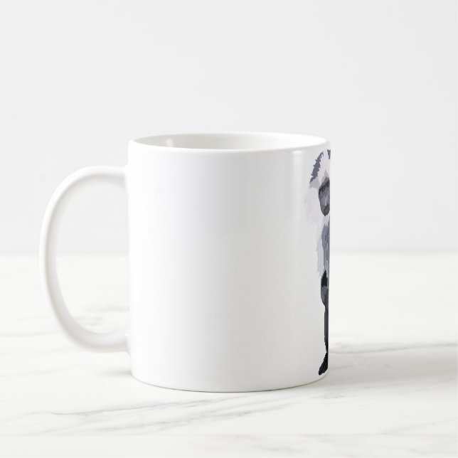 K is for King Colobus Coffee Mug (Left)