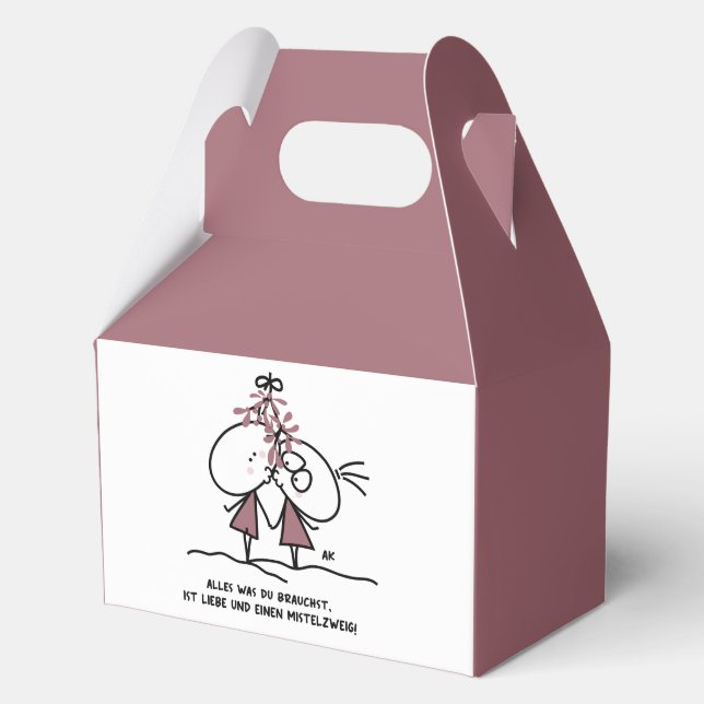 K&K Christmas  Favour Box (Front)