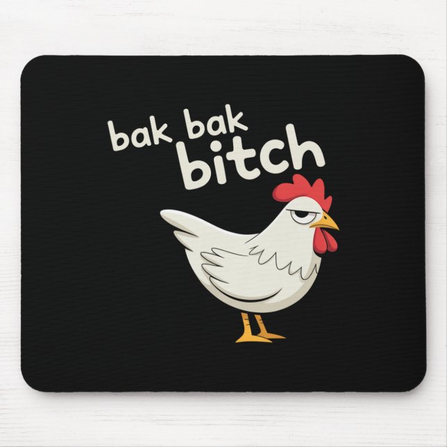 K K Typical Sound Chicken  Mouse Mat (Front)