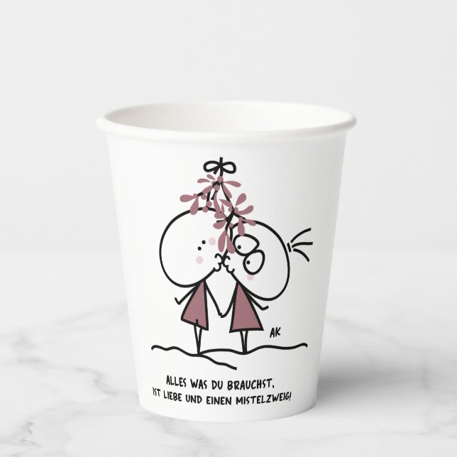 K&K Xmas Paper Cup (Front)