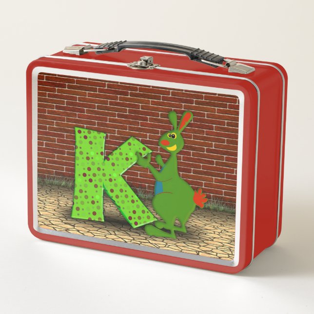 K Kangaroo Lunch Box (Front)