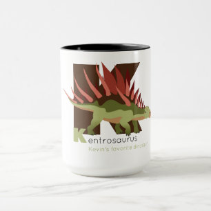 K like Kentrosaurus Mug