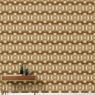"K" Monogram Wallpaper