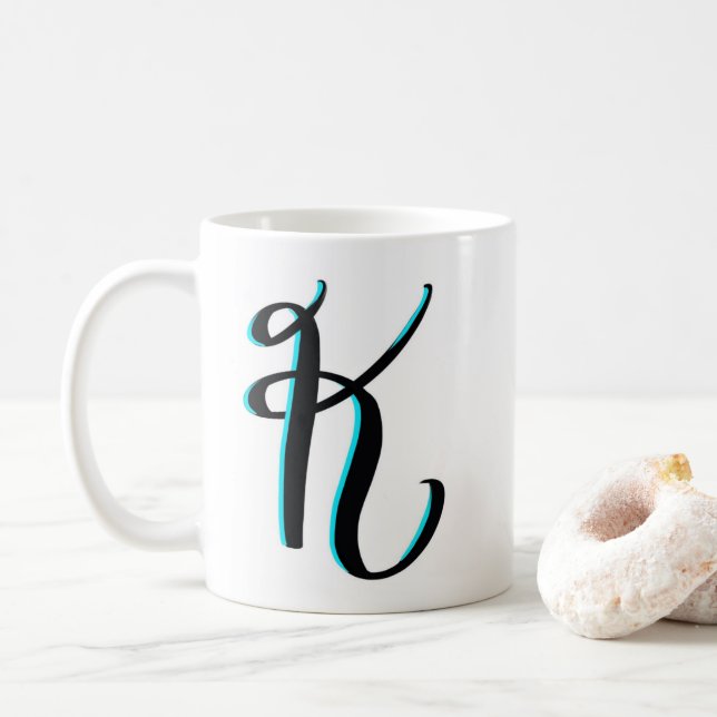 "K" Mug (With Donut)