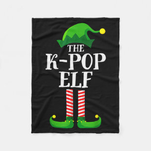 K-p Elf Matching Family Group Christmas Party Pyja Fleece Blanket