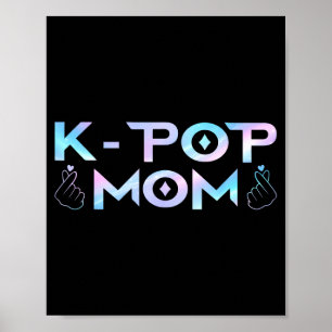 K-p Mum and Dad Kids Gift Funny Birthday Poster
