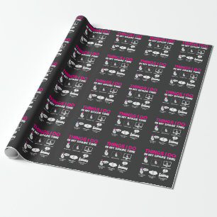 K-Pop addicted Girl Korean Music Lover Kawaii Wrapping Paper