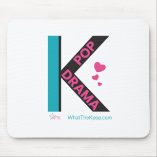 K-Pop and K-Drama Special Dual K Design Mouse Mat