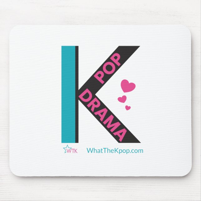 K-Pop and K-Drama Special Dual K Design Mouse Mat (Front)