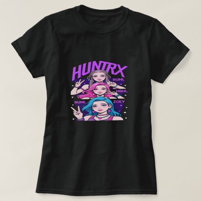 K-Pop Demon Hunters Team Officially  T-Shirt (Design Front)