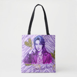 k pop editable icon style tote bag
