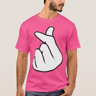 K-Pop - Finger Heart - K-Drama - Korean - I Love Y T-Shirt
