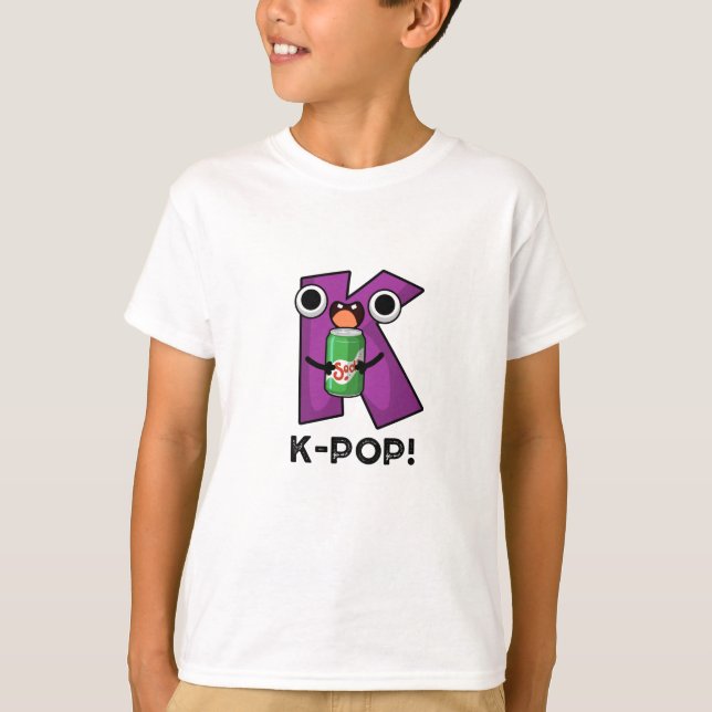 K-Pop Funny Music Soda Pop Pun T-Shirt (Front)