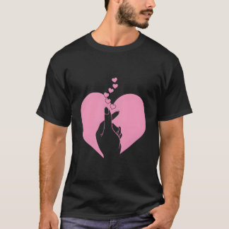 K-Pop Heart Korean Pop Music Fan K-Drama Cute T-Shirt