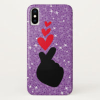 K-Pop | Idol Finger Heart ❤ Love Symbol Phone Case