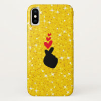K-Pop | Idol Finger Heart ❤ Love Symbol Phone Case