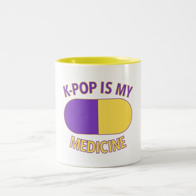 K-Pop Is My Medicine Mug (Center)