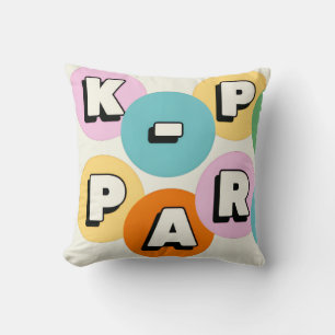 K-pop korean pop party theme custom name cushion