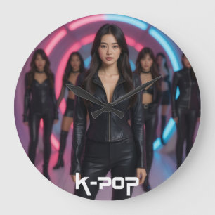 K-POP LARGE CLOCK