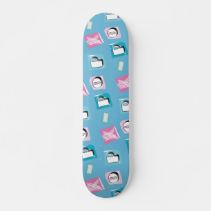 K-pop love korean music fan black pink blue skateboard
