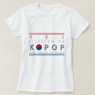 K-Pop lover Kpop listener basic tshirt