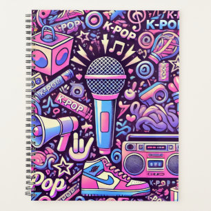 K-pop Notebook Planner