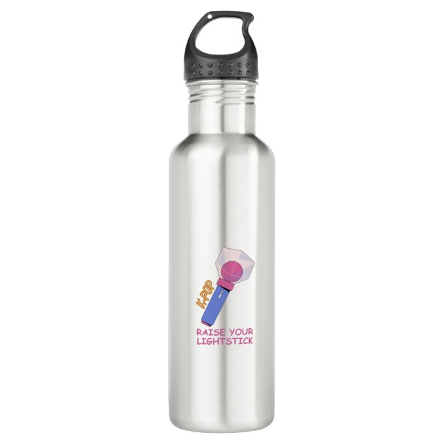 K-POP Raise your lightstick 710 Ml Water Bottle (Front)