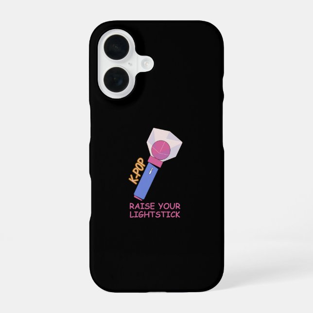 K-POP Raise your lightstick iPhone 16 Case (Back)