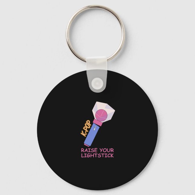 K-POP Raise your lightstick Key Ring (Front)