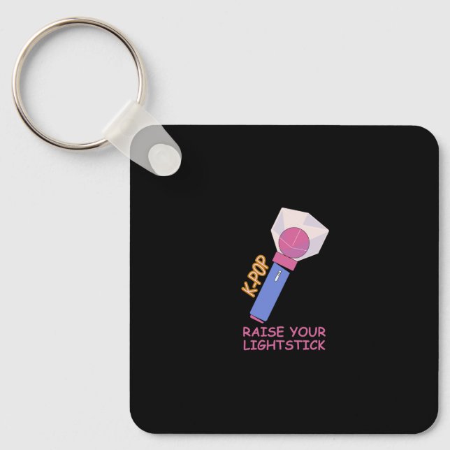 K-POP Raise your lightstick Key Ring (Front)