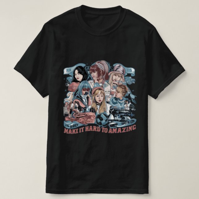 K-pop  T-Shirt (Design Front)
