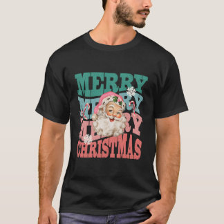 K Santa Claus Merry T-Shirt