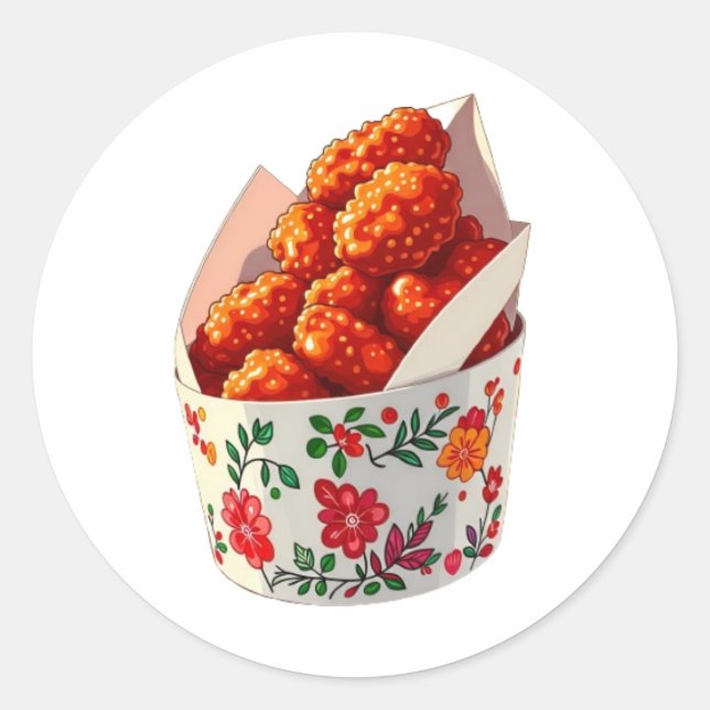 K-Style Bullet Journalling Series 4 - Food Sticker (Front)