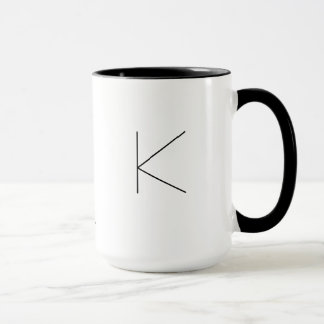 K THE MINIMALIST VIEW MUG