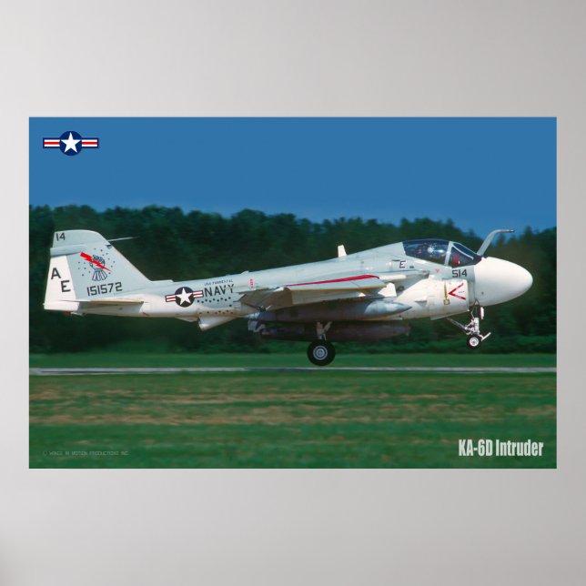 KA-6D INTRUDER POSTER (Front)