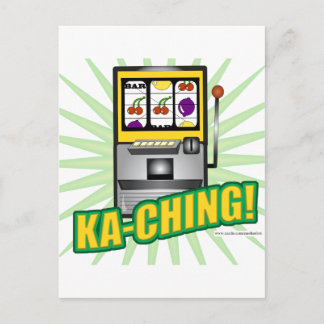 Ka-Ching Big Money! Postcard