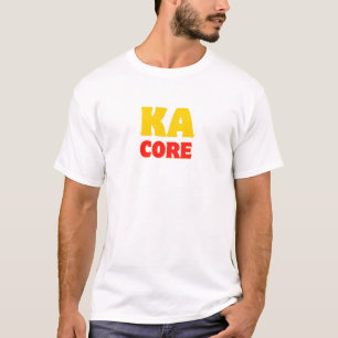 KA CORE Retro Karnataka Pride T-Shirt Kannada