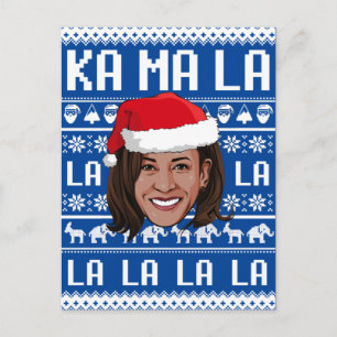 KA MA LA LA LA HARRIS POSTCARD