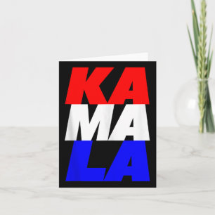 Ka Ma La - Red Harris Wheimer Presidential Electio Card