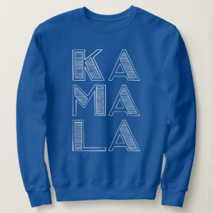 KA MA LA Stacked Text Harris for President 2024 Sweatshirt