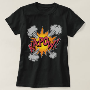 KA-POW! Comic Book Graphic T-Shirt