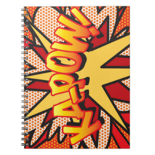 KA-POW Fun Retro Comic Book Pop Art