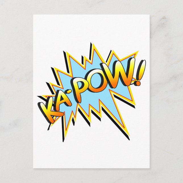 Ka-Pow Postcard (Front)