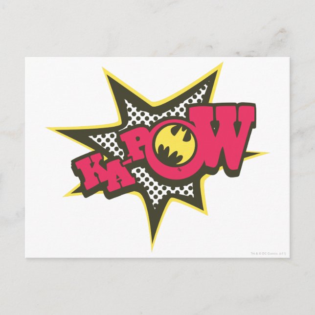 KA-POW POSTCARD (Front)